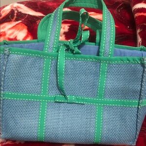 Polo by Ralph Lauren Blue and Green Tote